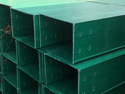 玻璃钢槽式桥架 玻璃钢槽式电缆桥架