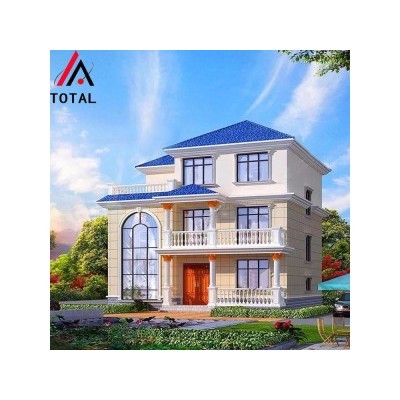 河南农村自建轻钢别墅_百信基业_轻钢别墅造价_厂家直销