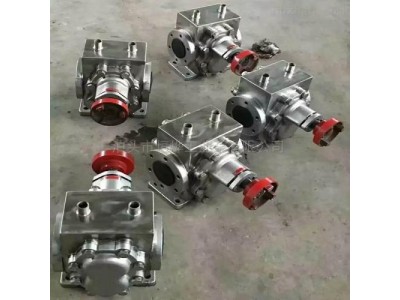 沥青石蜡化工保温泵 泊亿佳保温齿轮泵 不锈钢保温泵