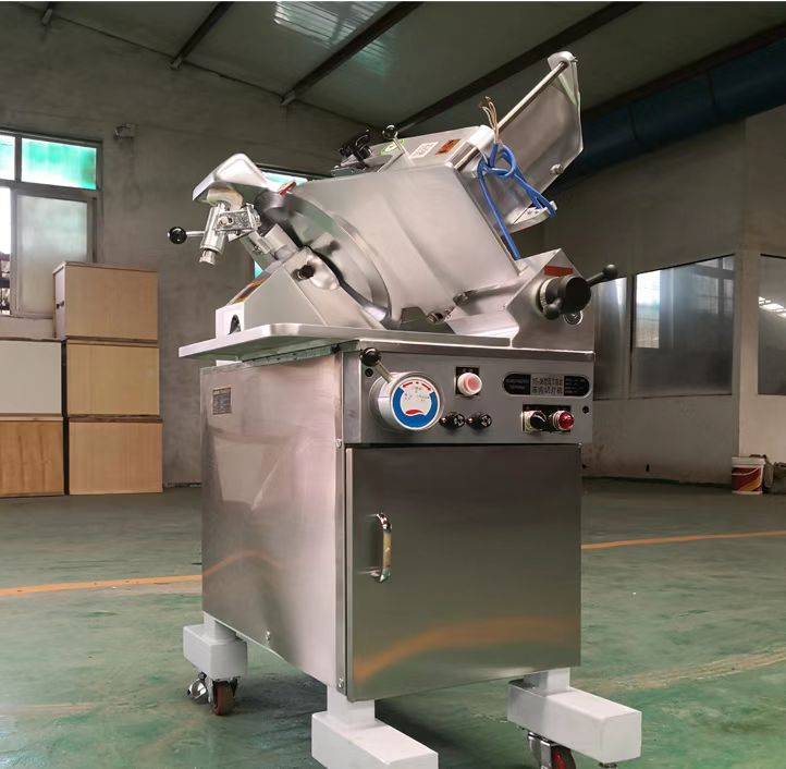 浩博立式14寸冻肉切片机