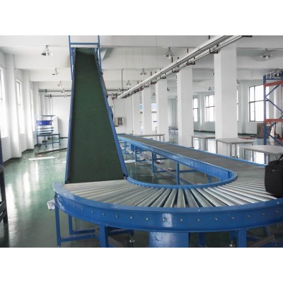 皮带物流分拣输送线