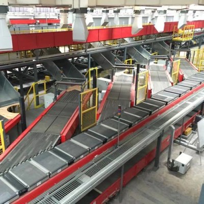 快递物流分拣输送线