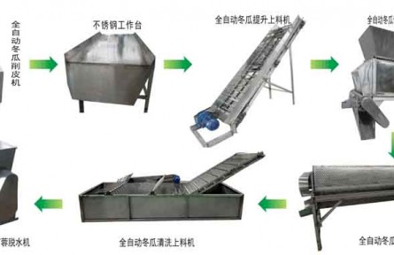 冬瓜蓉加工机器 全自动冬瓜蓉生产线厂家价格