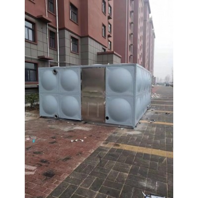 兰州不锈钢消防水箱 不锈钢矩形水箱厂家定做