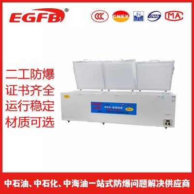 卧式冷冻防爆冰箱单温防爆冷冻冰柜二工防爆