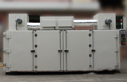 制帘纸类包装制品行业推车型烘箱