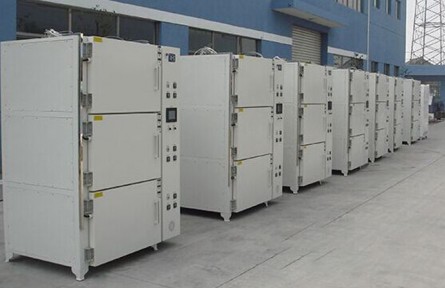 锂电,动力电池行业全自动三门真空烘箱