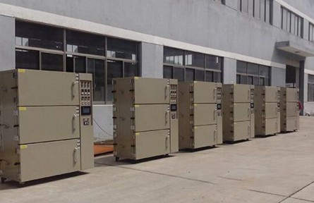 锂电,动力电池行业全自动对开三门真空烘箱