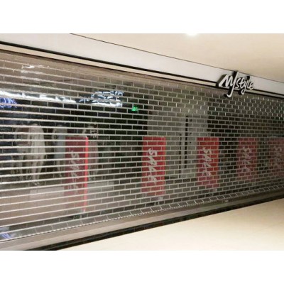 超市商超水晶折叠门任丘生产厂家，菜市场水晶折叠门河北厂家安装