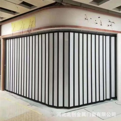 庭院水晶折叠门河北任丘生产安装厂家